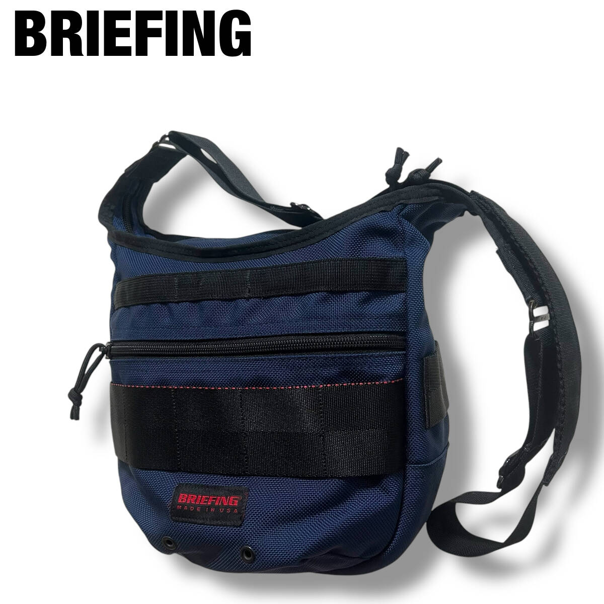 美品 BRIEFING ブリーフィング ショルダーバッグ DAY TRIPPER S 美品 BRIEFING ブリーフィング ショルダーバッグ DAY TRIPPER S