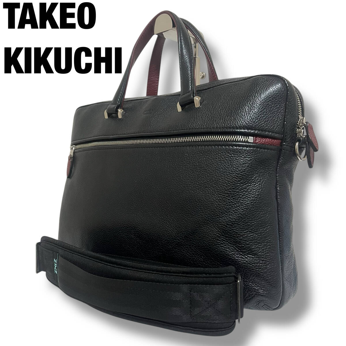 美品 TAKEO KIKUCHI タケオキクチ ビジネスバッグ ブリーフ 美品 TAKEO KIKUCHI タケオキクチ ビジネスバッグ ブリーフ