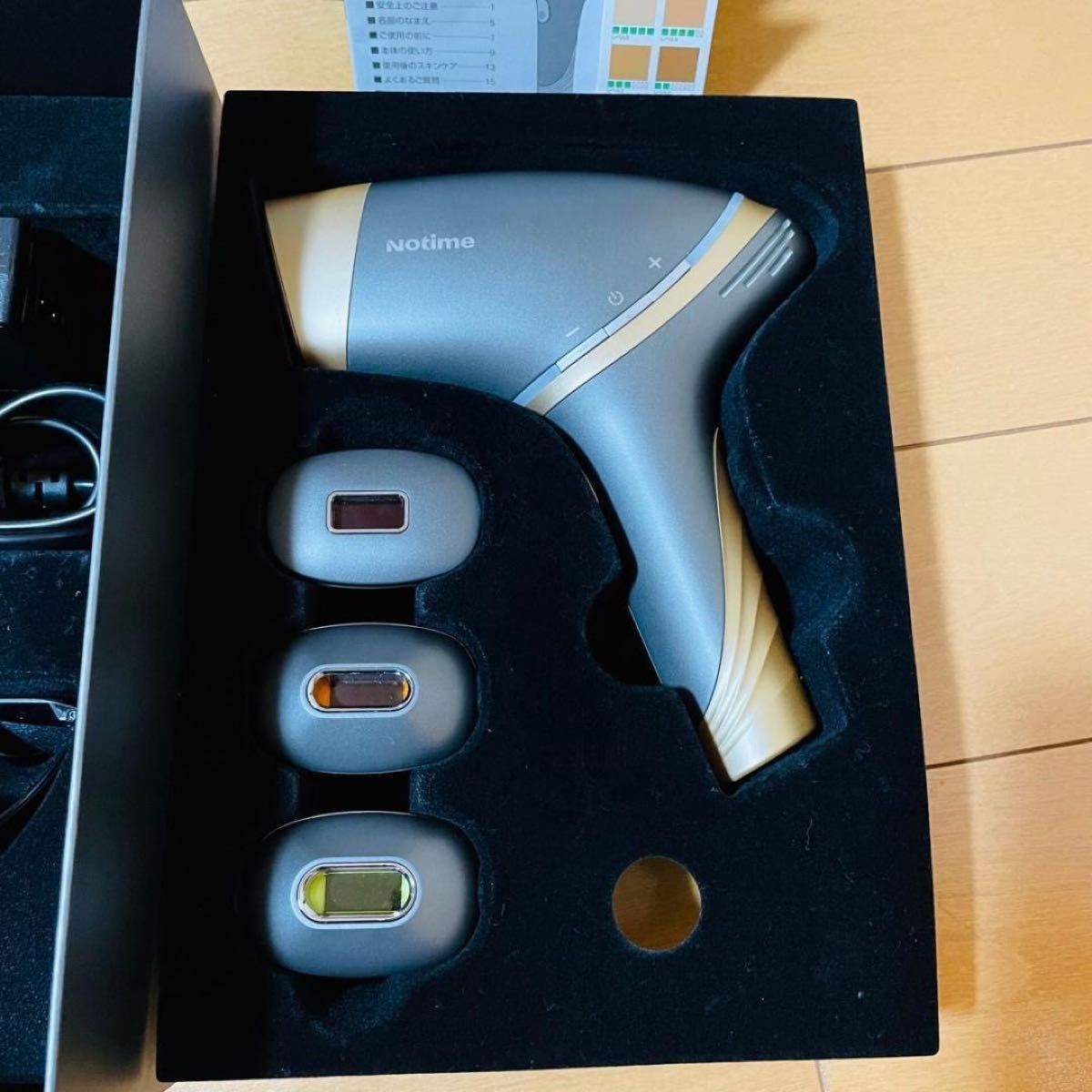 新品同様品】Notime アイスダンディ icedandy 脱毛器(脱毛、除毛 新品同様品】Notime アイスダンディ icedandy 脱毛器(脱毛、除毛
