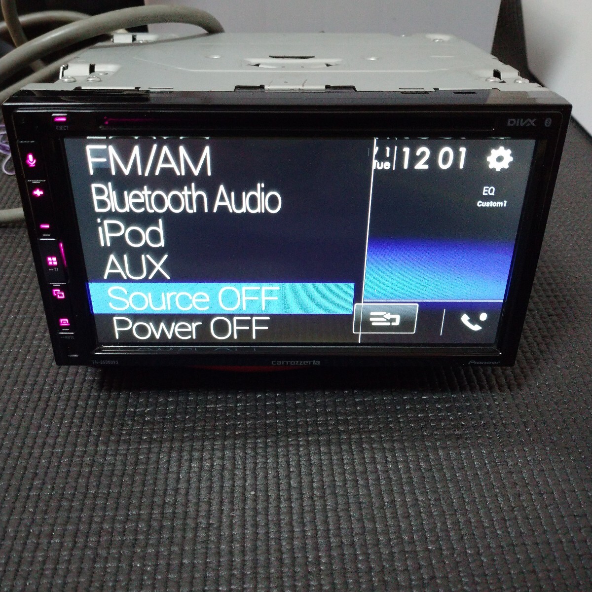 中古】 carrozzeria カロッツェリアFH-8500DVS ディスプレイ 中古】 carrozzeria カロッツェリアFH-8500DVS ディスプレイ