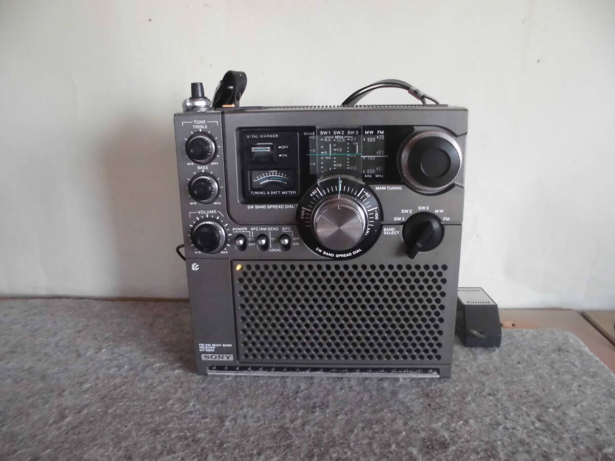 SONY ソニー スカイセンサー ICF-5900 FM/AM/SW1/SW2/SW3 5 SONY ソニー スカイセンサー ICF-5900 FM/AM/SW1/SW2/SW3 5