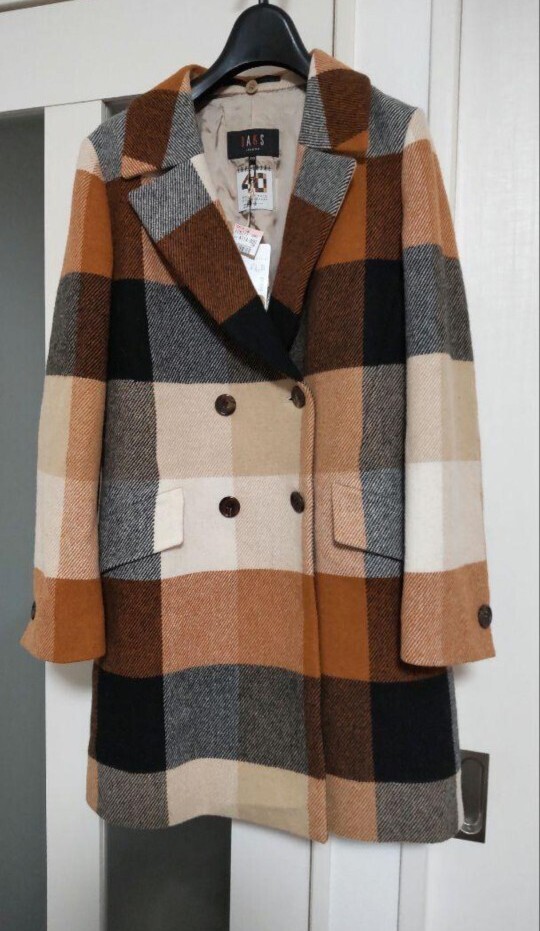 未使用 ダックス DAKS ハーフコート ゆったり40 (42方にも 未使用 ダックス DAKS ハーフコート ゆったり40 (42方にも