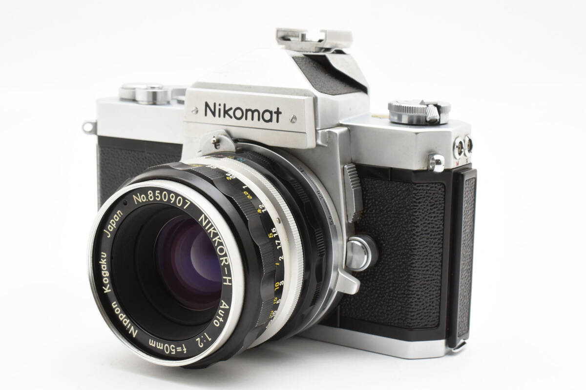 [極美品/動作品] ニコン Nikon Nikomat FTN 一眼レフ フィルムカメラ w/ NIKKOR-H 50mm f/2 レンズ #1529_画像2