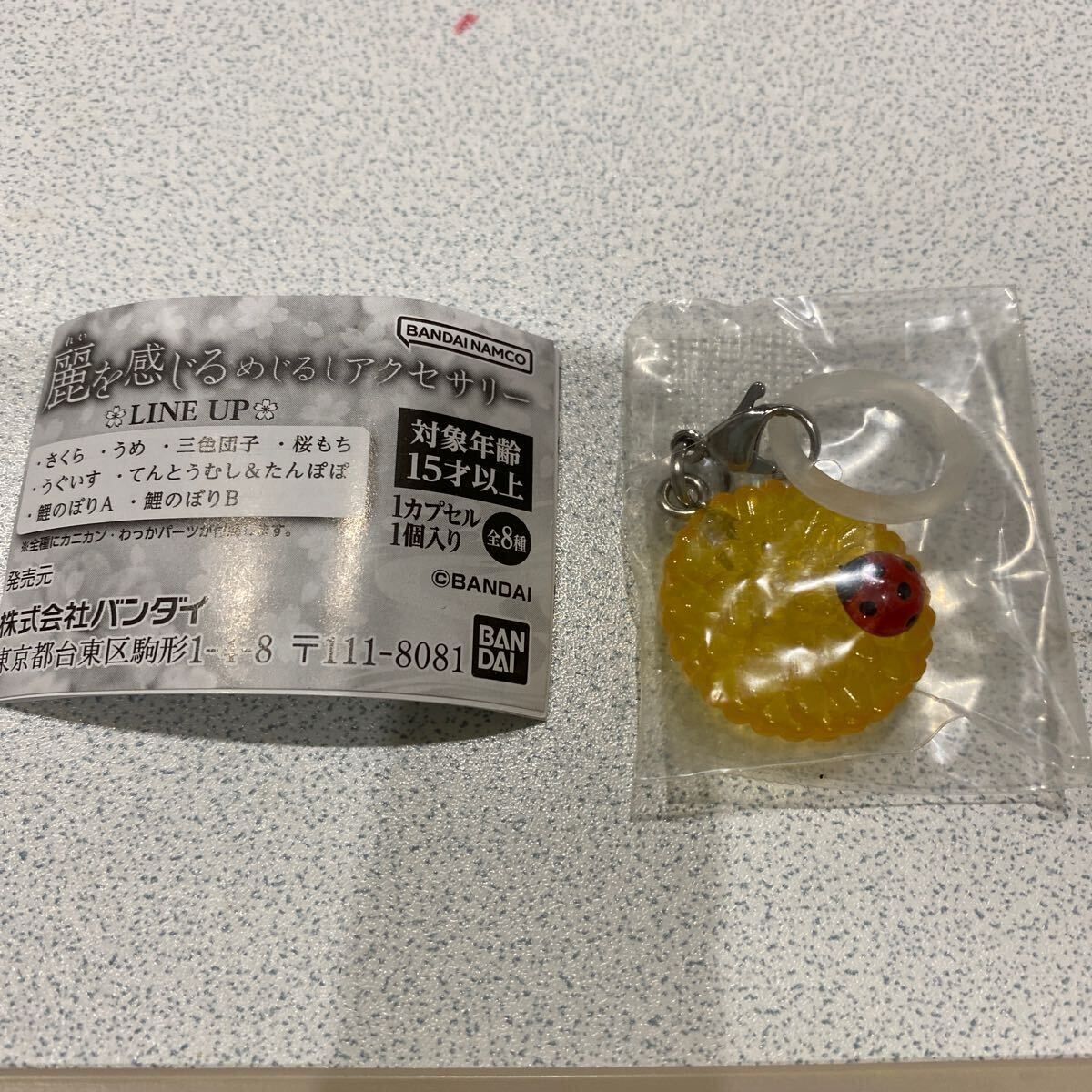 麗を感じるめじるしアクセサリー　てんとうむし&たんぽぽ_画像2