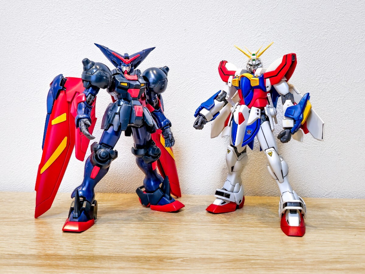 MG 1/100 ゴッドガンダム マスターガンダム ガンプラ 組立済 MG 1/100 ゴッドガンダム マスターガンダム ガンプラ 組立済
