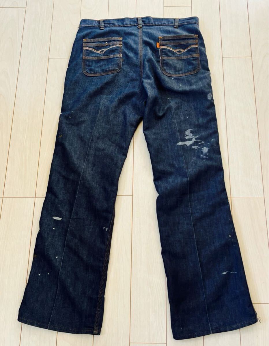 レア 70s リーバイス ブーツカット デニムパンツ levis for men レア 70s リーバイス ブーツカット デニムパンツ levis for men