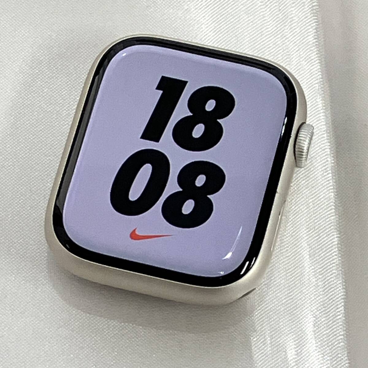 中古 ジャンク品】Apple Watch Nike Series7 45mm GPS スター 中古 ジャンク品】Apple Watch Nike Series7 45mm GPS スター
