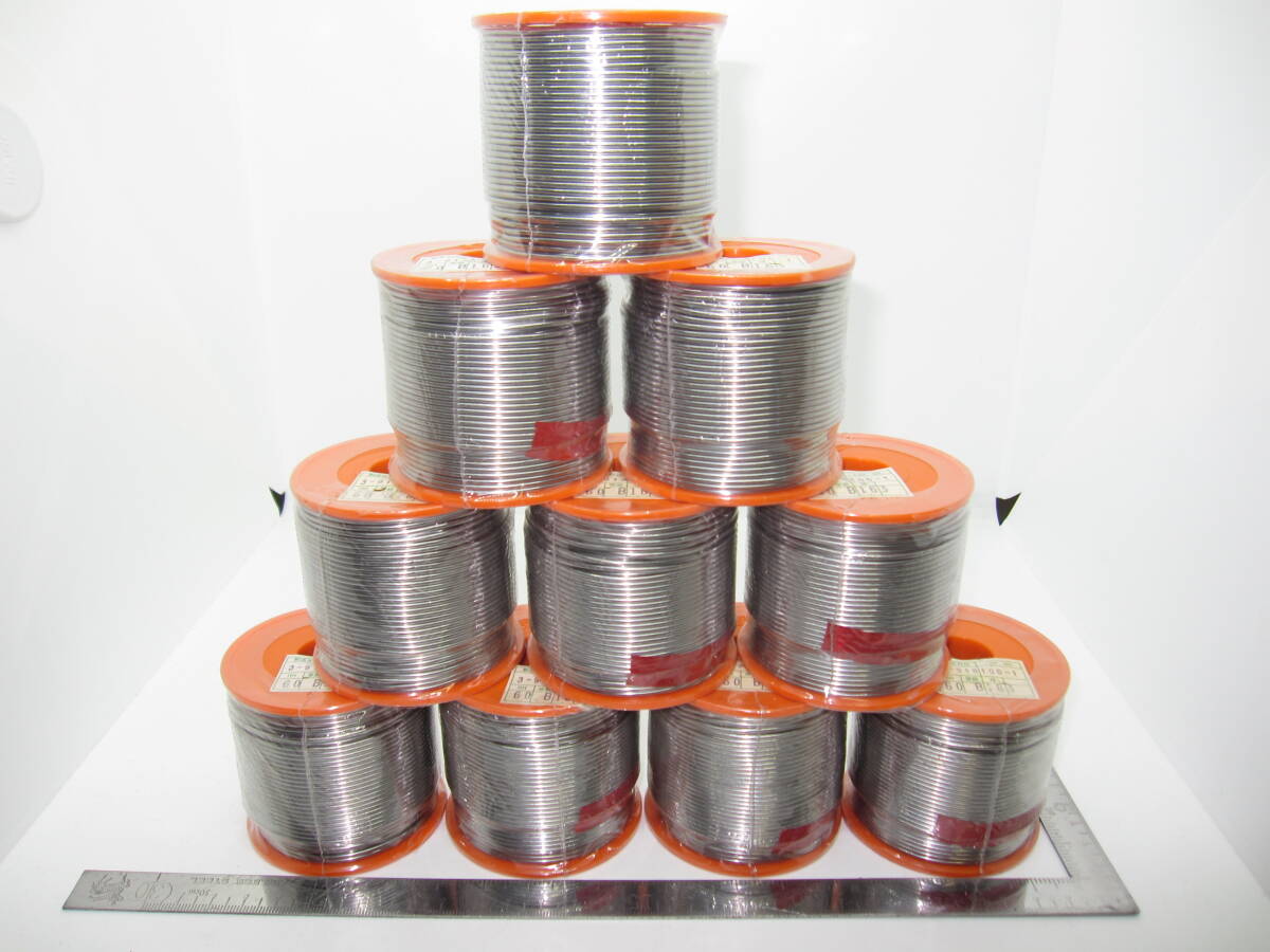 10個(gè)箱売り ハンダ1㎏コイル巻 ソルダー エース E28 SOLDER ACE-E28 ハンダ 1㎏コイル巻 ㈱二ホンゲンマ 長期保管品
