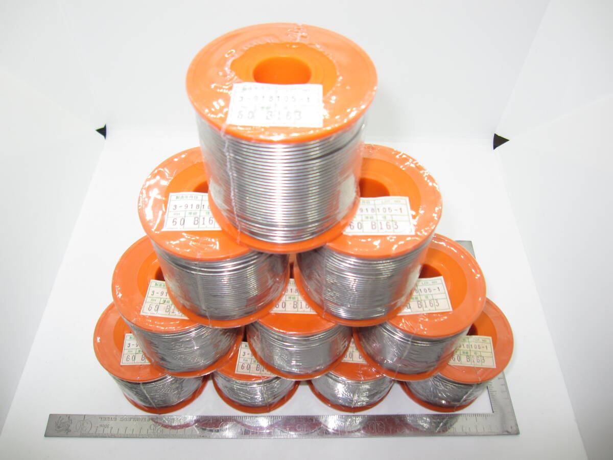 10個(gè)箱売り ハンダ1㎏コイル巻 ソルダー エース E28 SOLDER ACE-E28 ハンダ 1㎏コイル巻 ㈱二ホンゲンマ 長期保管品