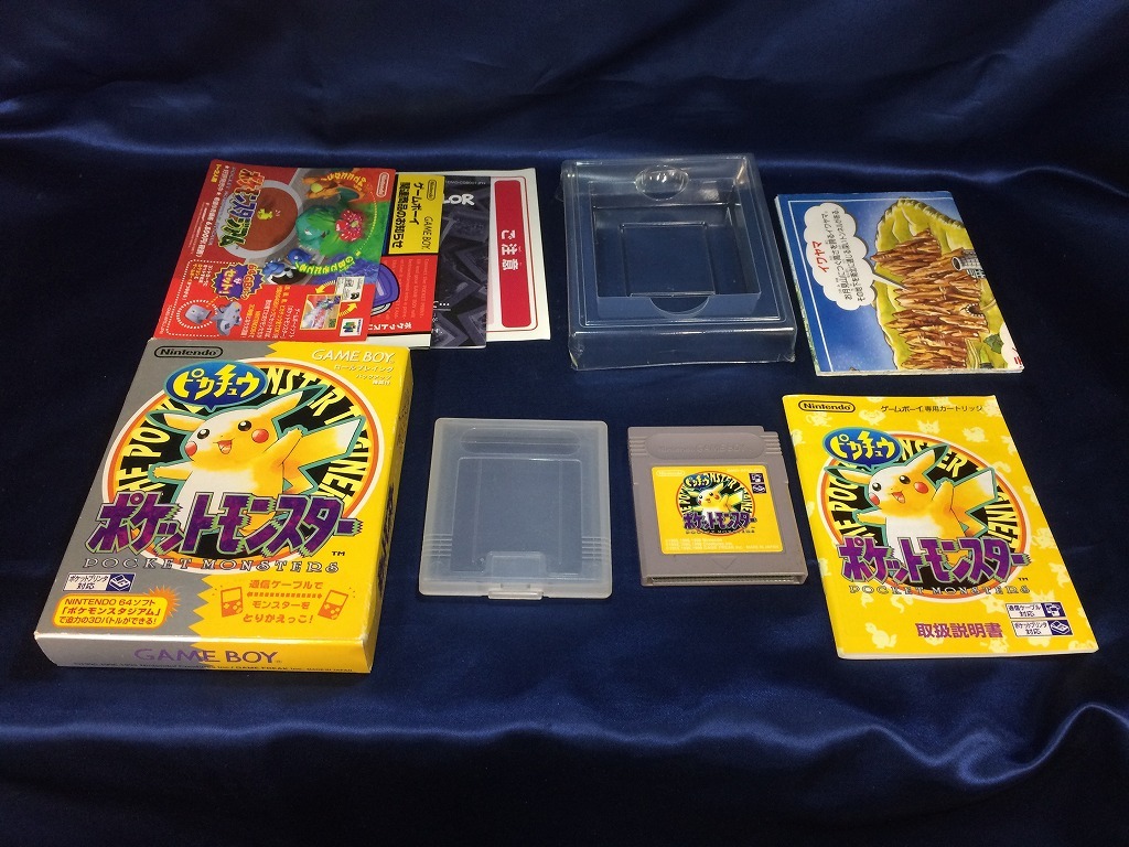 中古AB★ポケットモンスターピカチュウ マップ同梱★ゲームボーイソフト その他
