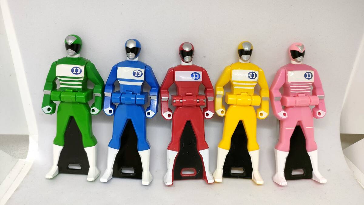 レンジャーキー 電子戦隊デンジマン 5本セット デンジレッド レンジャーキー 電子戦隊デンジマン 5本セット デンジレッド