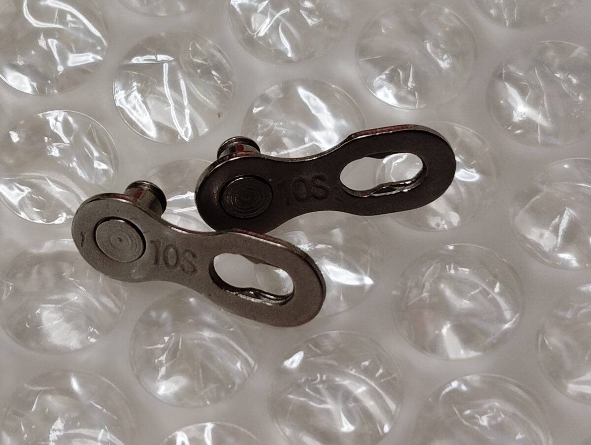 新品　　RIDERACE　10速 ミッシングリンク シルバー■　10 S