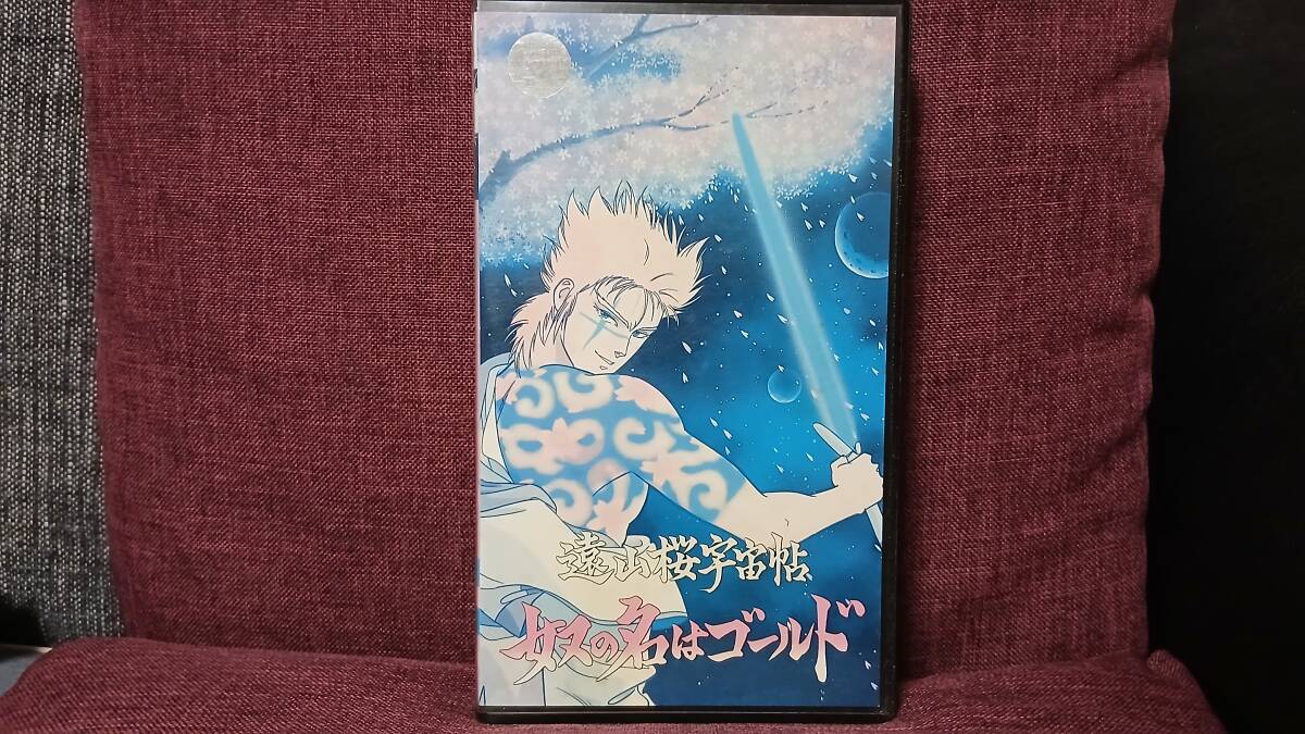 奴の名はゴールド　遠(yuǎn)山桜宇宙帖 VHS ビデオテープ レンタル使用品 廃盤レア品 レンタル落ちVHS 送料230円～ 即決有