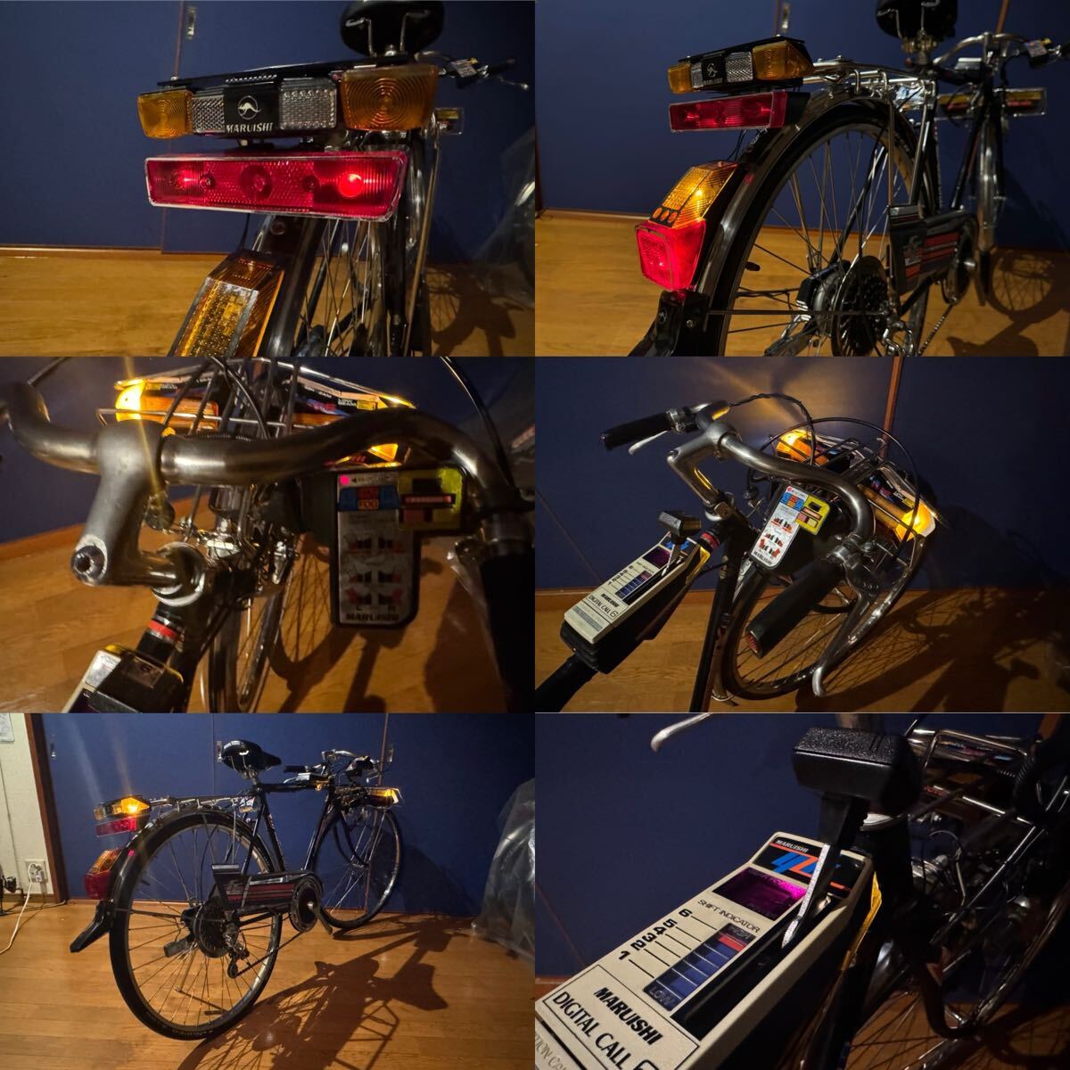 スーパーカー 自転車 デコチャリ フラッシャー 昭和レトロ (26 スーパーカー 自転車 デコチャリ フラッシャー 昭和レトロ (26