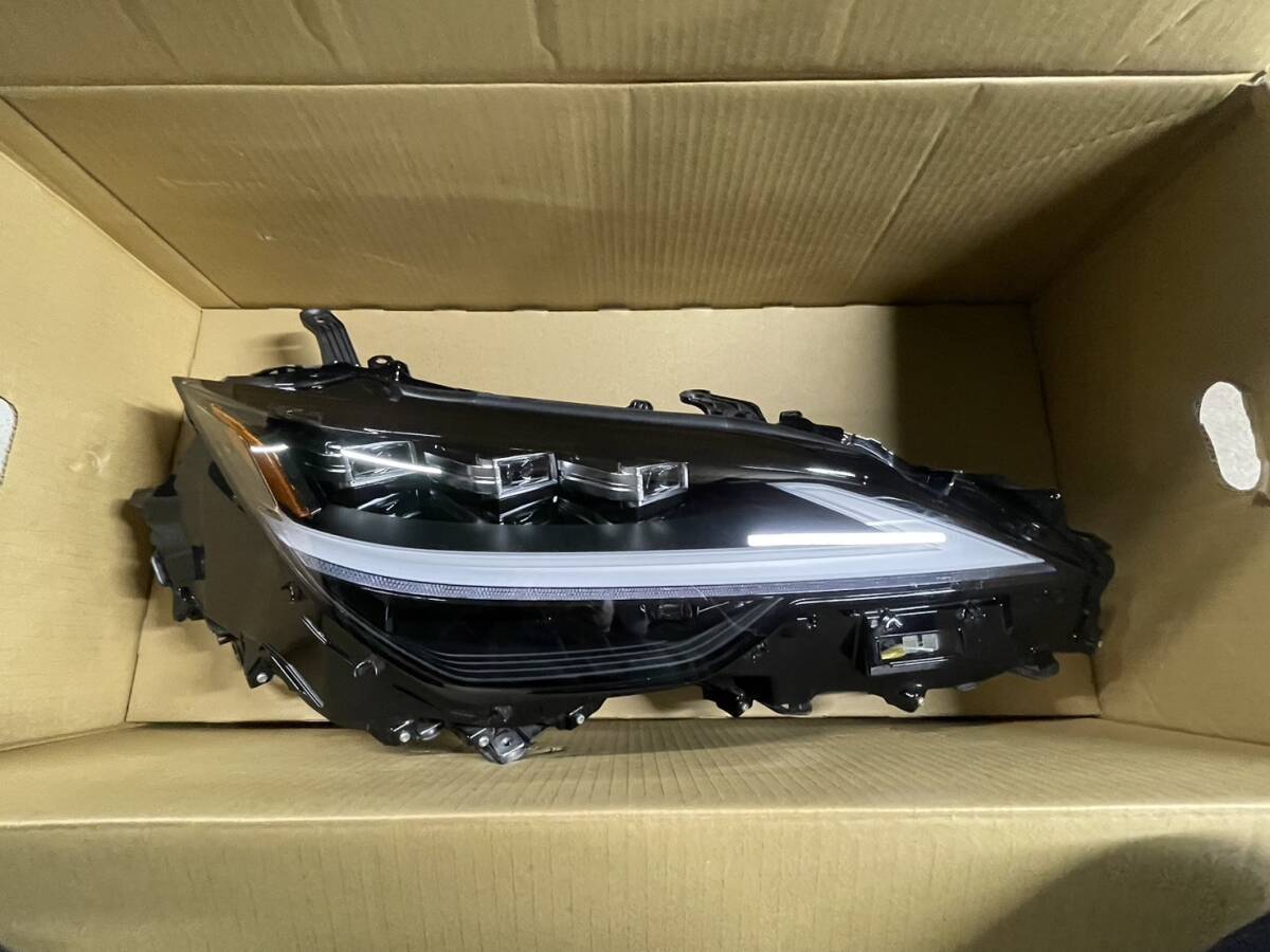 【純正】LEXUS レクサス ヘッドライト LS500 LS500h 50系 LED 3連LED 后期 右 ヘッドランプ koito 50-190 刻印 AW 81145-50E00 