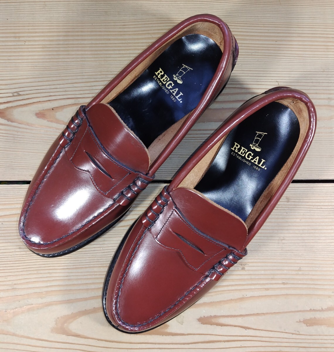 [ не использовался померить степень ]2177 Loafer чай BROWN