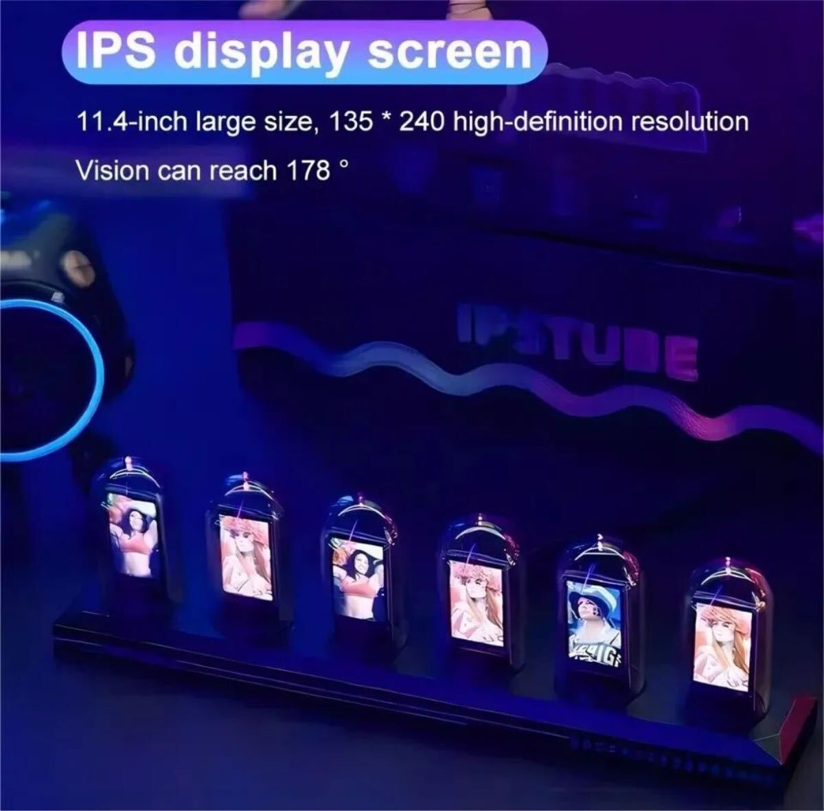 IPStube社のH401型ニキシー管風置き時計|Yahoo!フリマ(旧 IPStube社のH401型ニキシー管風置き時計|Yahoo!フリマ(旧