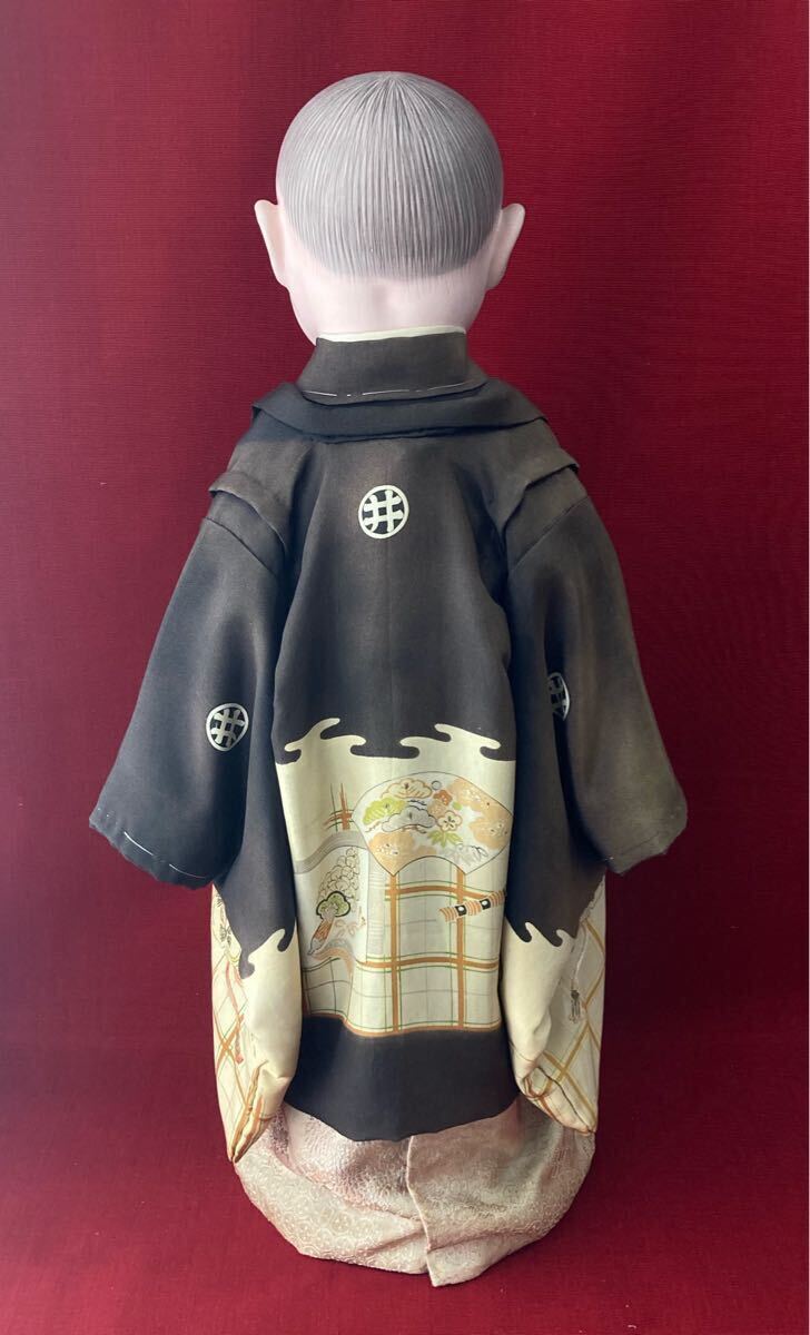 コレクター所蔵品 市松人形 男の子 日本人形 アンティーク品 コレクター所蔵品 市松人形 男の子 日本人形 アンティーク品
