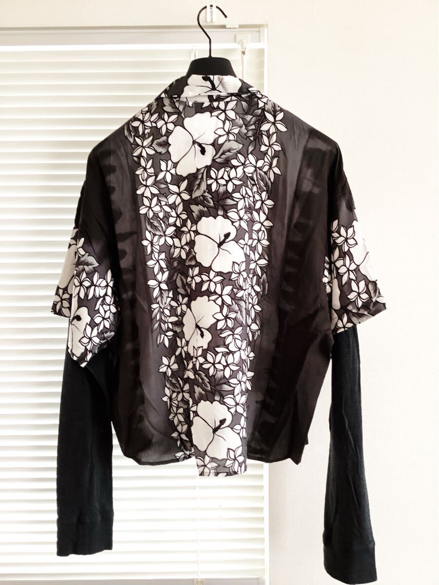 訳あり未使用品【DSQUARED2】ディースクエアード　2023春夏　フローラルシャツ　46サイズ　定価105600円