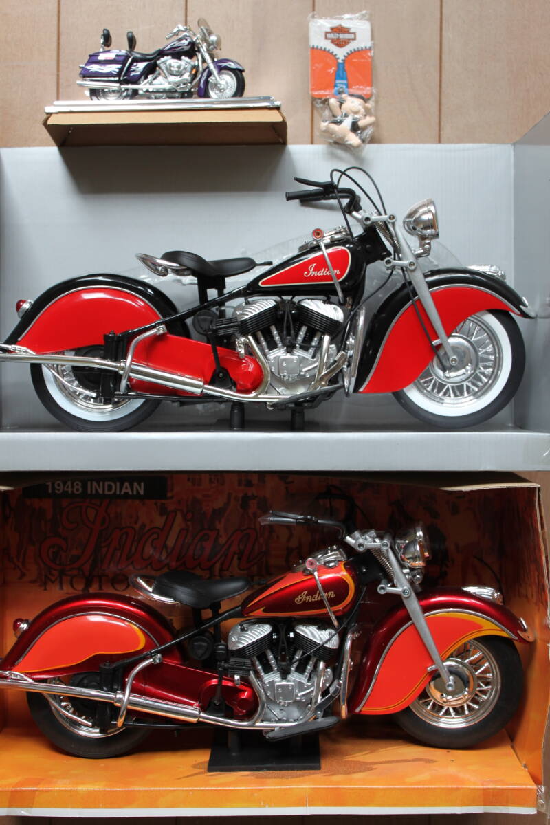 Indian Motorcycle 1/6スケール 赤 Yahoo!オークション - 1/6 スケール バイク オートバイ Indian