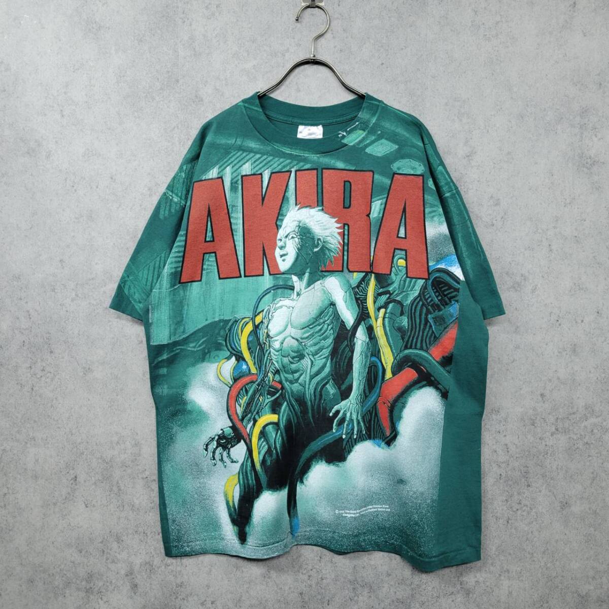 古着 AKIRA アキラ 鉄雄 TETSUO ビッグプリント Tシャツ XL 古着 AKIRA アキラ 鉄雄 TETSUO ビッグプリント Tシャツ XL
