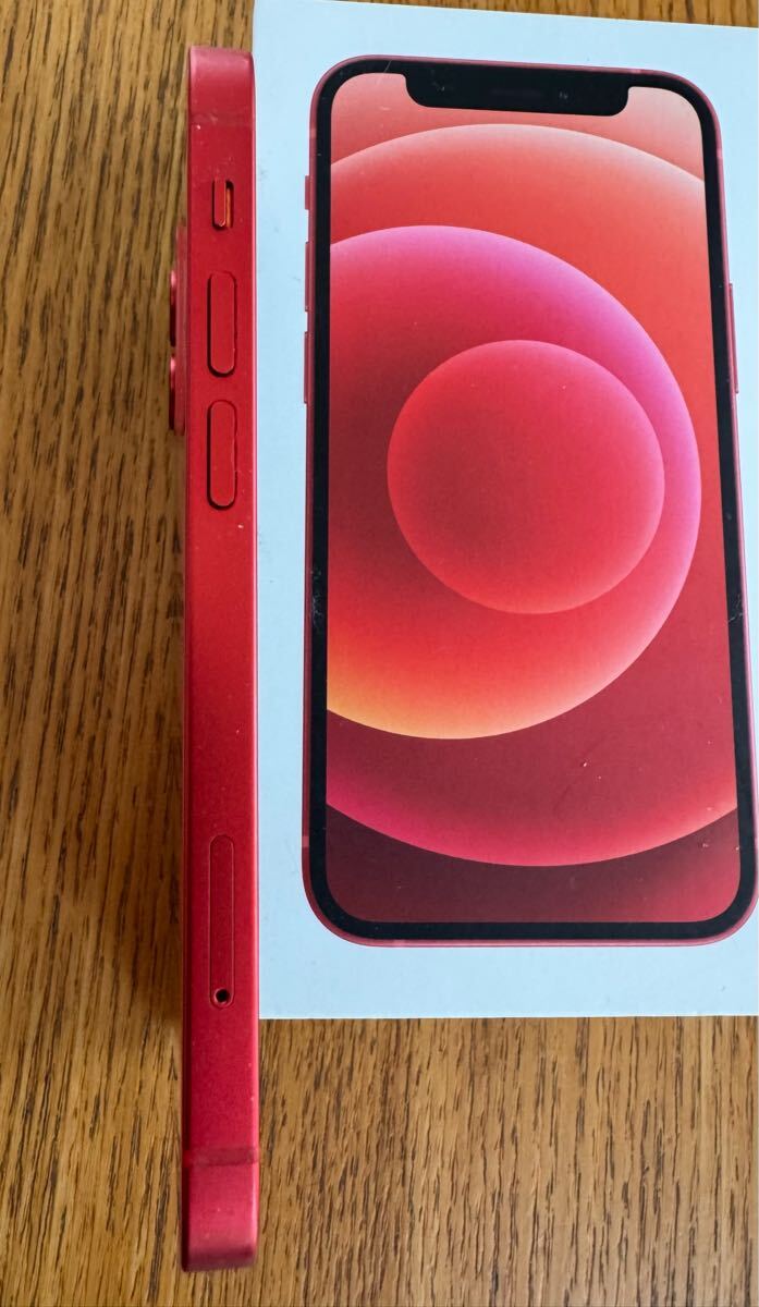 iPhone 12 mini 128GB (PRODUCT)RED SIMフリー 75% 付属品は iPhone 12 mini 128GB (PRODUCT)RED SIMフリー 75% 付属品は