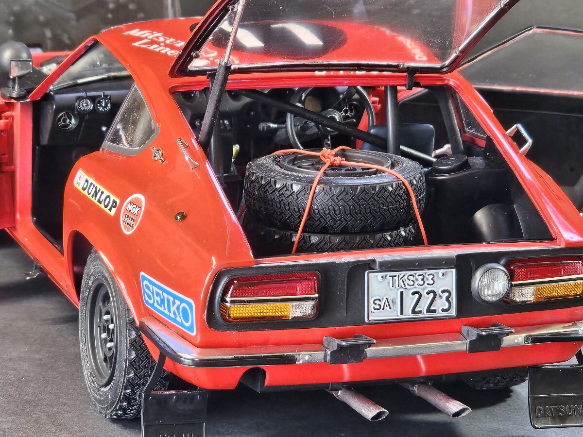 タミヤ 1/12 フェアレディ240Z サファリ仕様車 ビッグスケールNo タミヤ 1/12 フェアレディ240Z サファリ仕様車 ビッグスケールNo