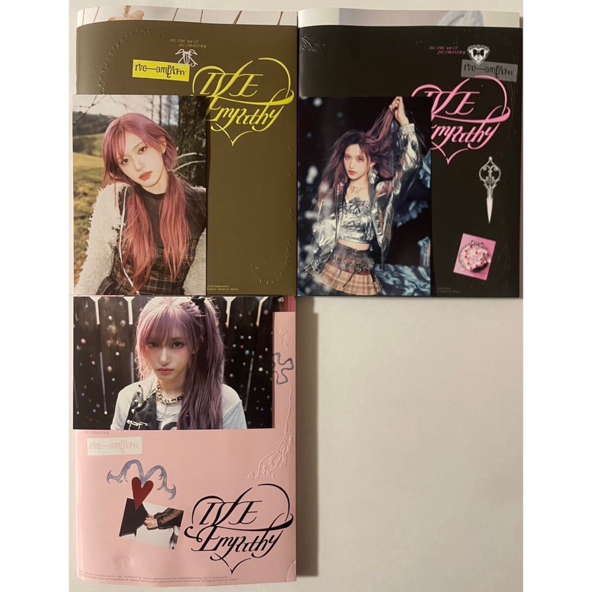 IVE イソ EMPATHY アルバム 開封済み 3形態 セット 検) アイブ IVE イソ EMPATHY アルバム 開封済み 3形態 セット 検) アイブ