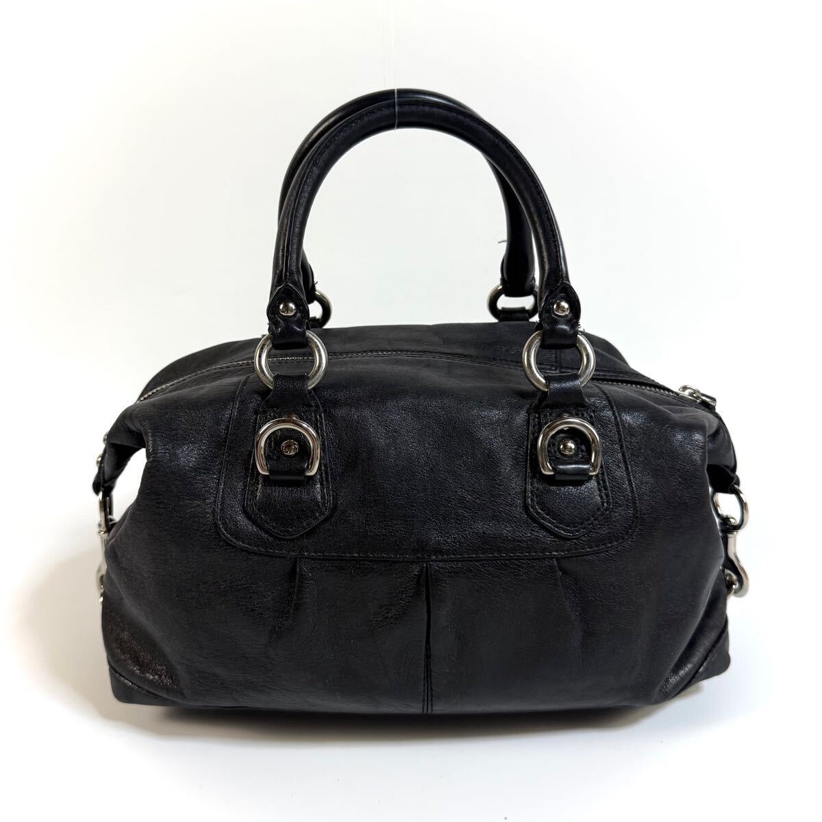 美品】COACH コーチ レザー ハンド バッグ ビジネスバッグ 美品】COACH コーチ レザー ハンド バッグ ビジネスバッグ