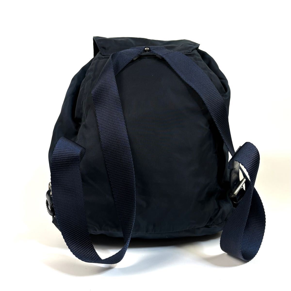 美品】PRADA プラダ テスート ナイロン レザー リュック サック 美品】PRADA プラダ テスート ナイロン レザー リュック サック