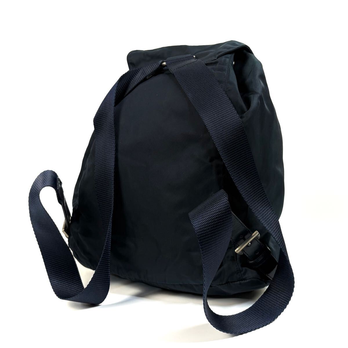 美品】PRADA プラダ テスート ナイロン レザー リュック サック 美品】PRADA プラダ テスート ナイロン レザー リュック サック