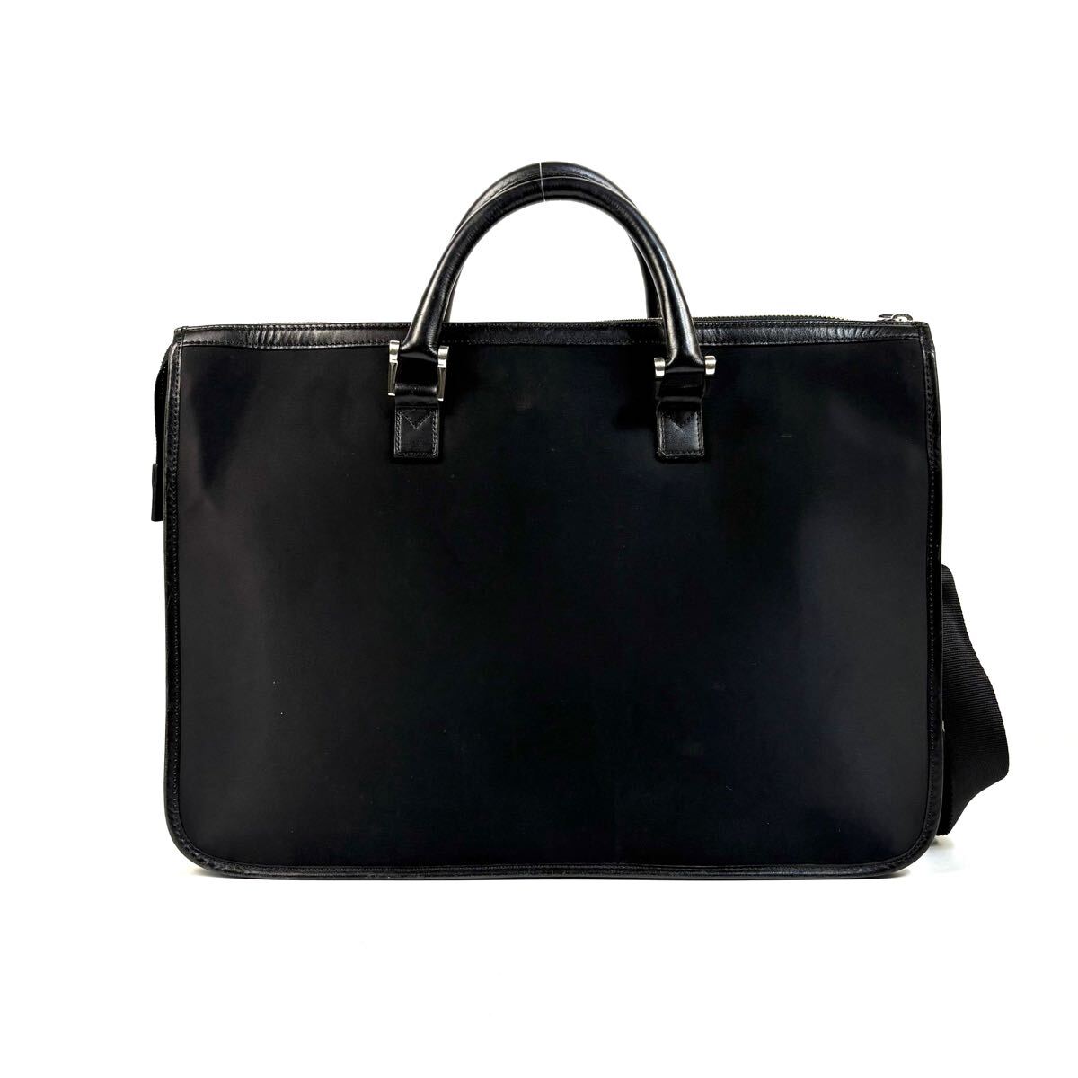 美品】Burberry バーバリー ナイロン レザー 2WAY ビジネス 美品】Burberry バーバリー ナイロン レザー 2WAY ビジネス