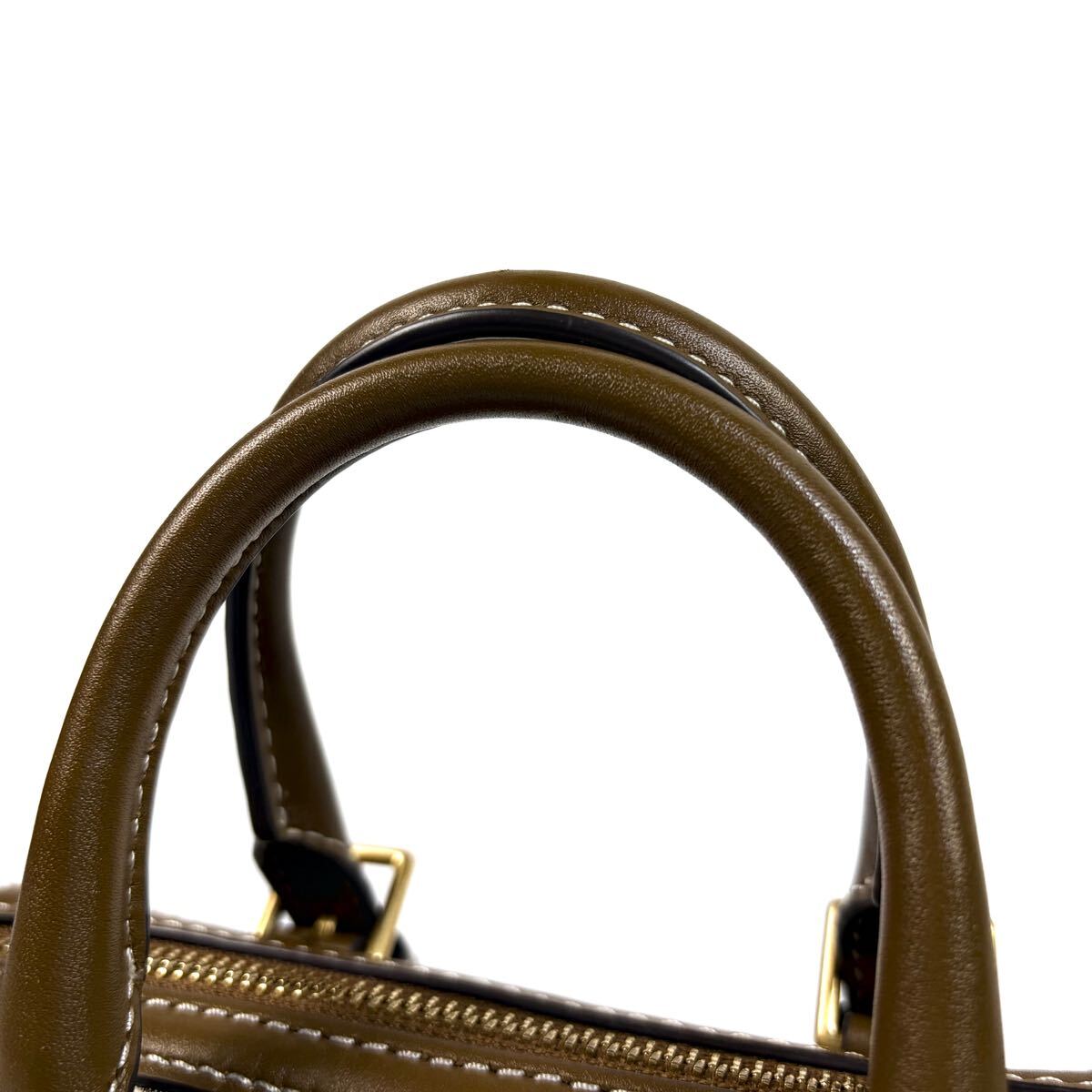 極美品】TORY BURCH トリーバーチ キャンバス レザー ジャガード 極美品】TORY BURCH トリーバーチ キャンバス レザー ジャガード