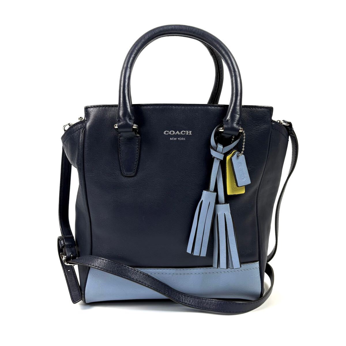 美品】COACH コーチ レザー 2WAY ハンドバッグ トートバッグ 美品】COACH コーチ レザー 2WAY ハンドバッグ トートバッグ