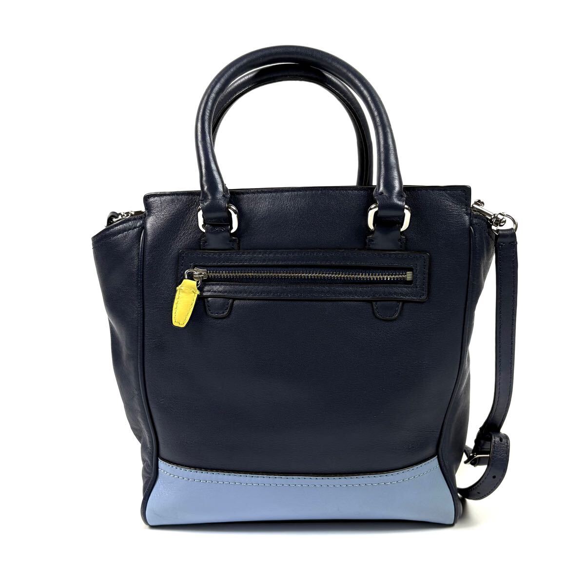 美品】COACH コーチ レザー 2WAY ハンドバッグ トートバッグ 美品】COACH コーチ レザー 2WAY ハンドバッグ トートバッグ