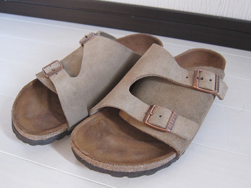 BIRKENSTOCK ビルケンシュトック チューリッヒ スエード サンダル 38 24.5cm