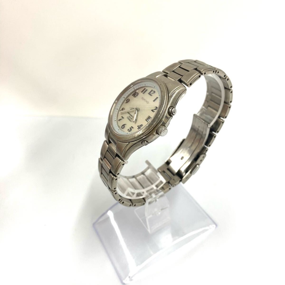 G028 腕時計 SEIKO セイコー TITANUM RADIO WAVE CONTROL 7B22 G028 腕時計 SEIKO セイコー TITANUM RADIO WAVE CONTROL 7B22