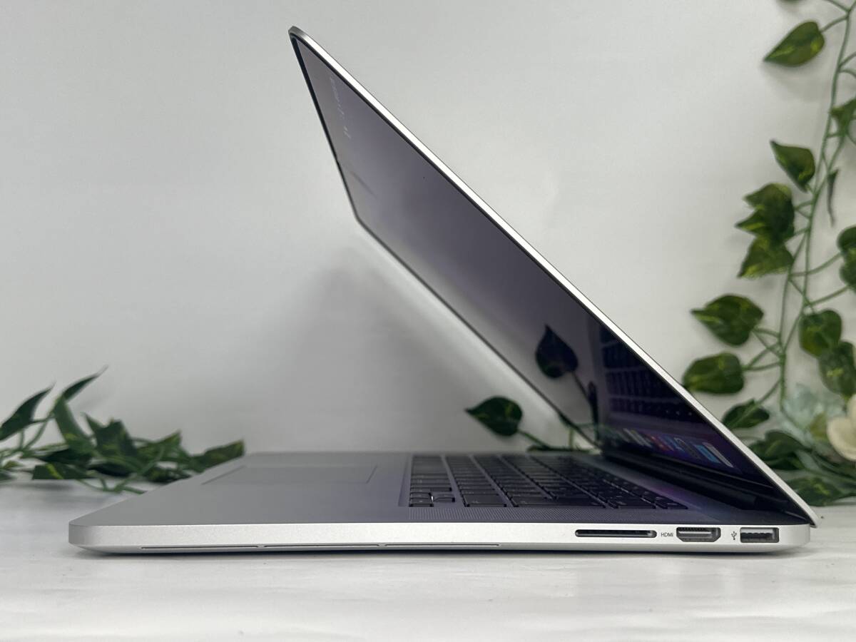 放電回数43回/美品♪】MacBook Pro 2015 Retina (A1698)[Core i7 放電回数43回/美品♪】MacBook Pro 2015 Retina (A1698)[Core i7