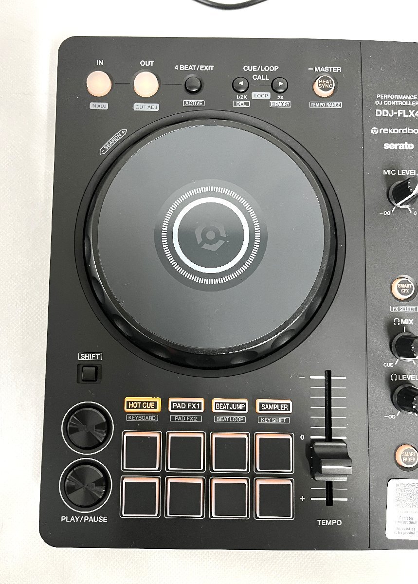 ▽Pioneer DJ DDJ-FLX4 DJコントローラー パイオニア 動作未確認 ▽Pioneer DJ DDJ-FLX4 DJコントローラー パイオニア 動作未確認