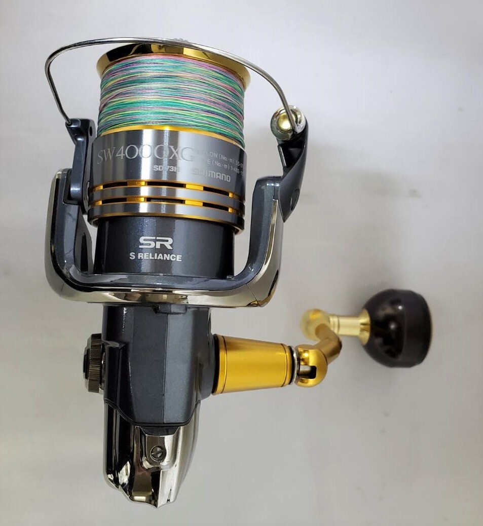 Yahoo!オークション - SHIMANO ツインパワー SW4000XG ハンドル Yahoo!オークション - SHIMANO ツインパワー SW4000XG ハンドル