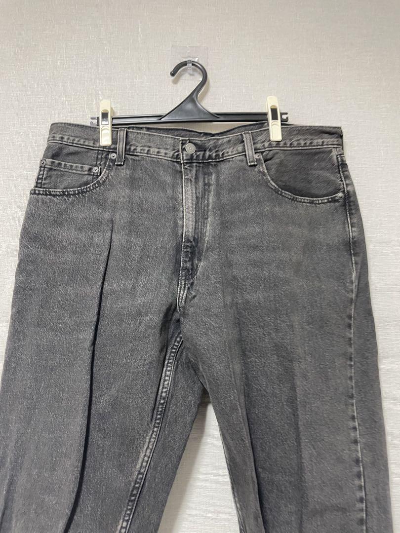Levi's リーバイス 550 リラックスフィット ブラックデニム 38 Levi's リーバイス 550 リラックスフィット ブラックデニム 38