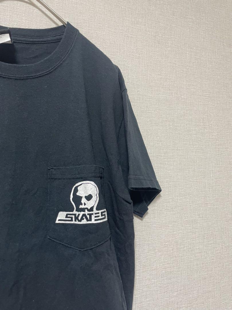 カナダ製 SKULL SKATES スカルスケーツ 胸ポケットロゴTシャツ S カナダ製 SKULL SKATES スカルスケーツ 胸ポケットロゴTシャツ S