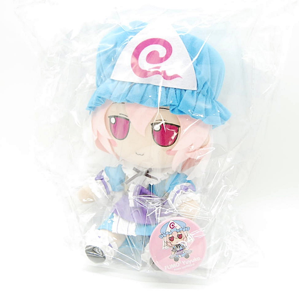 匿名配送?新品?未開封 ふもふもゆゆこ。 ろすとわーどばーじょん バッジ付 東方プロジェクト ぬいぐるみ 87 Gift LostWord 亡霊樓主ver.