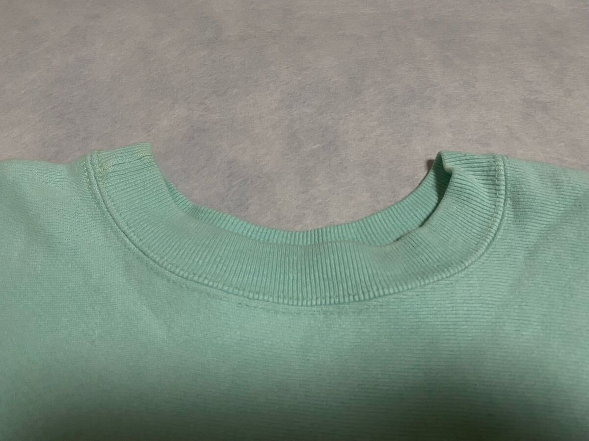 美品 90s チャンピオン ティファニー ブルー リバースウィーブ 美品 90s チャンピオン ティファニー ブルー リバースウィーブ
