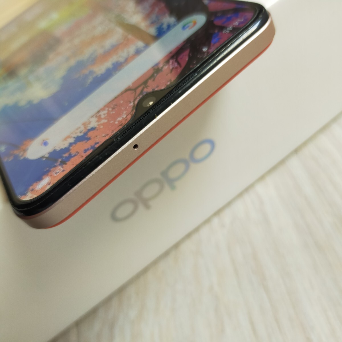 OPPO A73」 おしゃれなオレンジ 『美品』になると思います OPPO A73」 おしゃれなオレンジ 『美品』になると思います