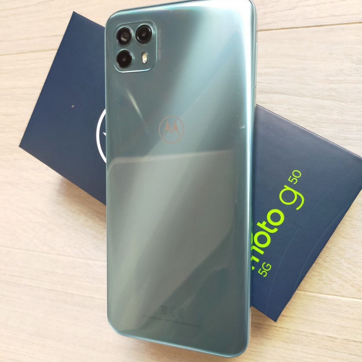MOTOROLA 「moto g50 5G」 テンダーグリーン SIMフリー RAMが4GB MOTOROLA 「moto g50 5G」 テンダーグリーン SIMフリー RAMが4GB