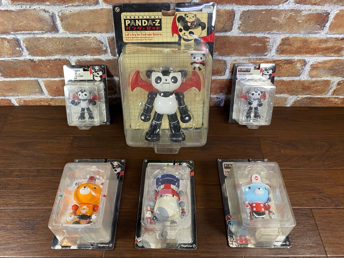 ♪♪未使用 メガハウス PANDA-Z パンダーゼット 6種 まとめ品