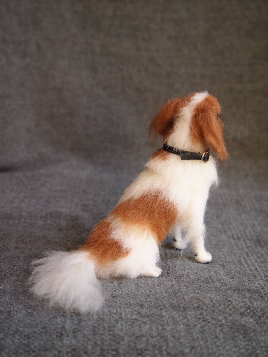 コーイケルホンディエ 羊毛フェルト 犬 (羊毛フェルト)｜売買