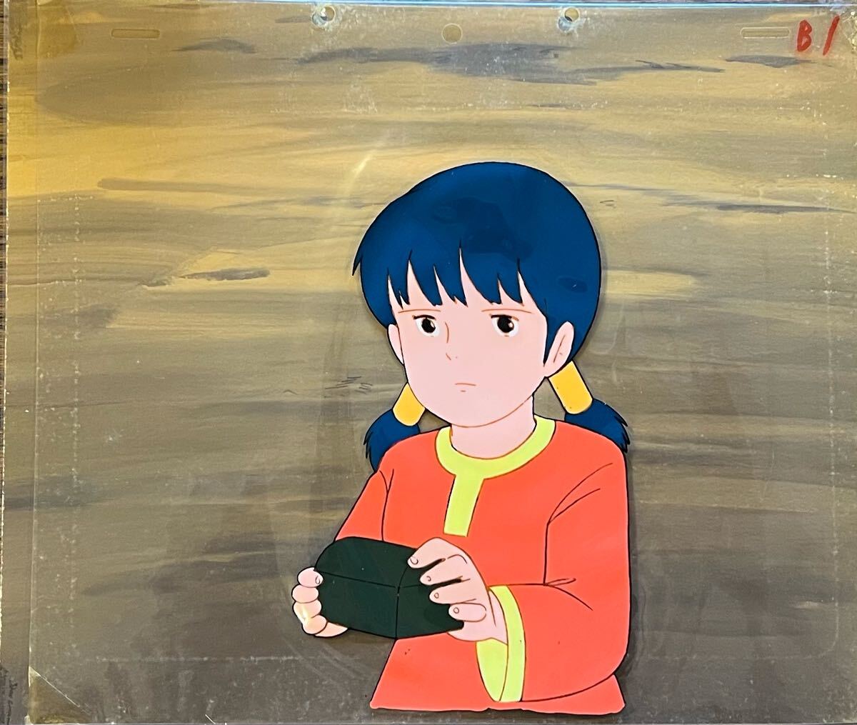 未来少年コナン 直筆背景画付 セル画 セル画 宮崎駿(未来少年 未来少年コナン 直筆背景画付 セル画 セル画 宮崎駿(未来少年
