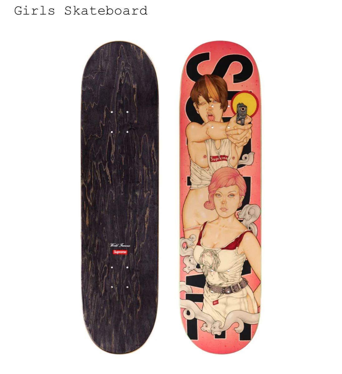 新品】25SS Supreme Girls Skateboard Pink シュプリーム 新品】25SS Supreme Girls Skateboard Pink シュプリーム